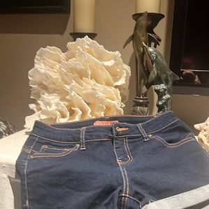 Wax Jean Shorts Butt I Love You Size S